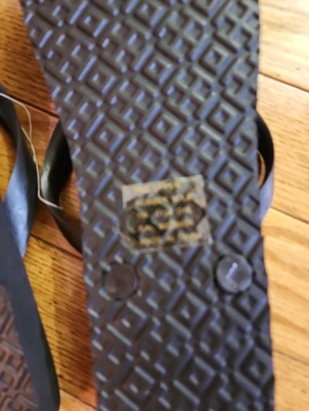 Tory Burch Women's Brown With  Leopard-Print Footbed Flip Flops with Gold Logo - Picture 7 of 8